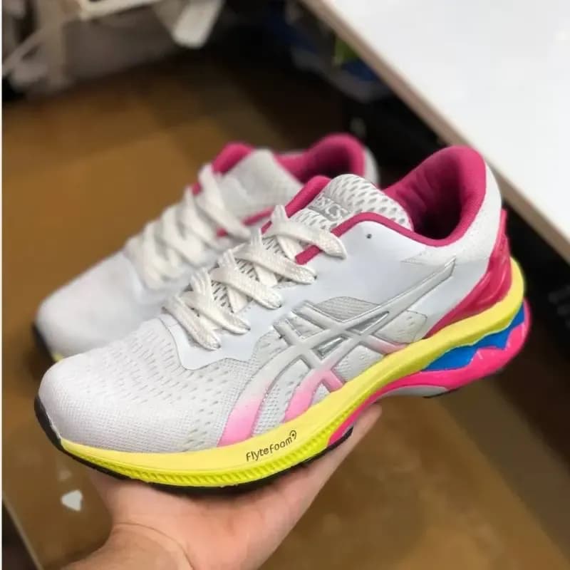 کفش اسیکس Gel Nimbus مردانه سفید اسپرت سبک راحت پیادهروی روزمره — تصویر ۴
