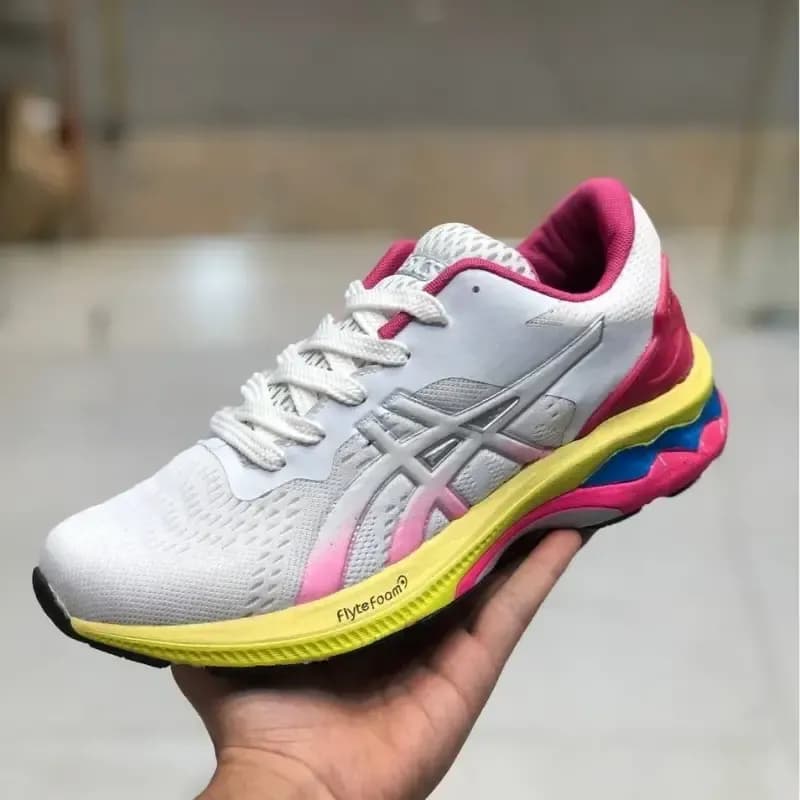 کفش اسیکس Gel Nimbus مردانه سفید اسپرت سبک راحت پیادهروی روزمره — تصویر ۶