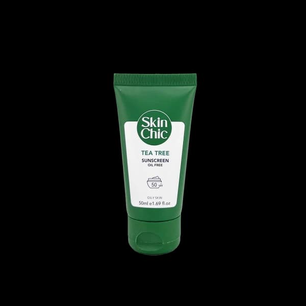 کرم ضد آفتاب حاوی عصاره درخت چای spf 50 اسکین شیک 50 میل