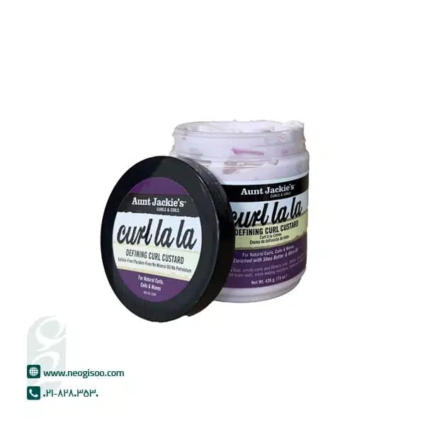 کرم حالت‌ دهنده مو آنت جکیز مدل Curl La La مخصوص موهای فر اورجینال دارای بچ کد — تصویر ۲