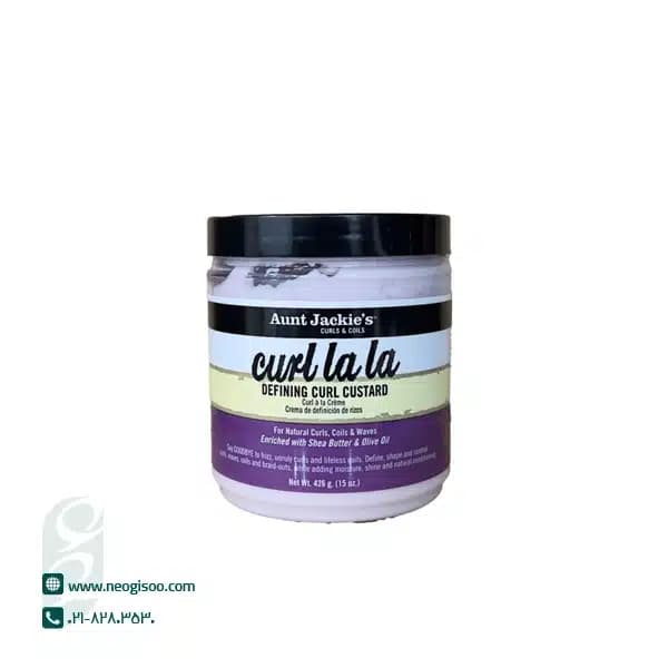 کرم حالت‌ دهنده مو آنت جکیز مدل Curl La La مخصوص موهای فر اورجینال دارای بچ کد