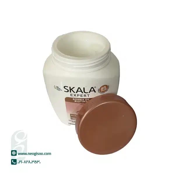 ماسک مو اسکالا مدل بمب بیوتین Bomba de Biotina اورجینال دارای بچ کد — تصویر ۳