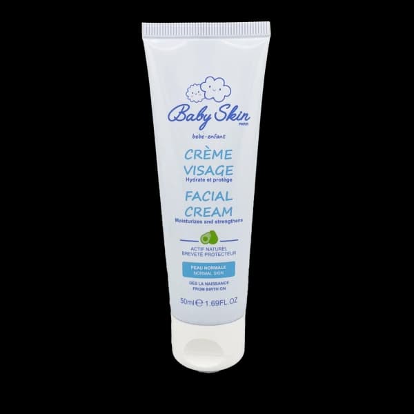 مرطوب کننده صورت کودک بیبی اسکین 50 میل