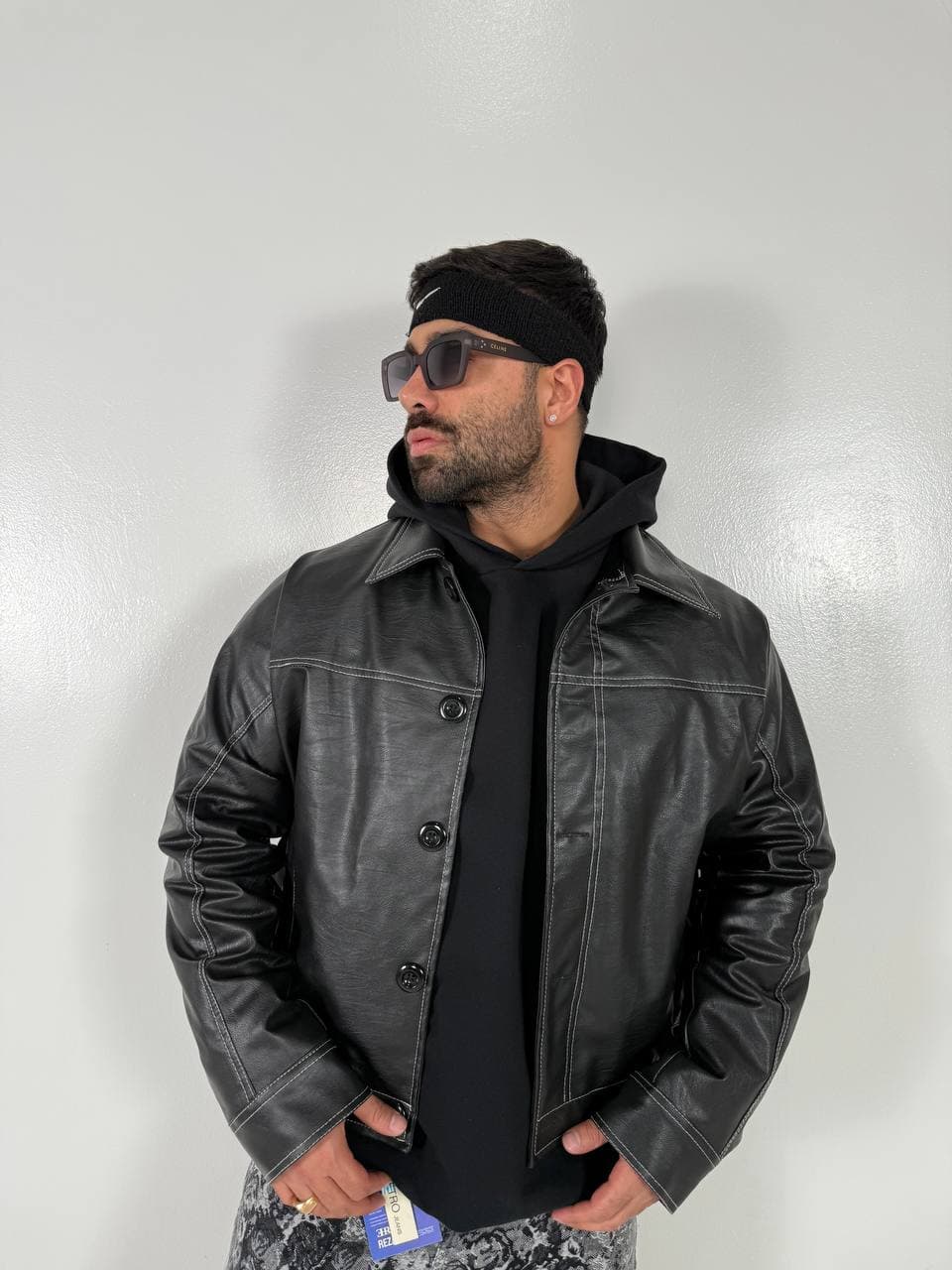 کاپشن چرم ETRO REZA 5