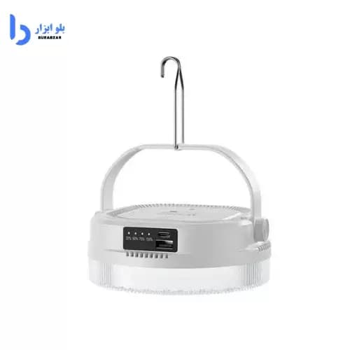 چراغ اضطراری دی پی مدل DP7858 توان ۸۰ وات با خروجی پاوربانک