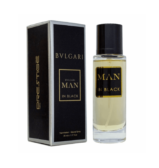 ادکلن خوشبو مردانه پرستیژ مدل BVLGARI MAN IN BLACK MEN حجم 35 میلی لیتر — تصویر ۲
