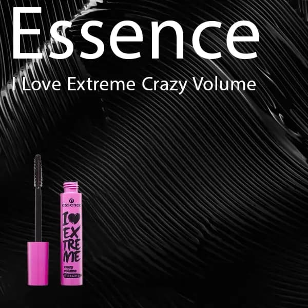 ریمل اسنس صورتی | خرید ریمل اسنس اصل مدل I Love Extreme Crazy Volume — تصویر ۴