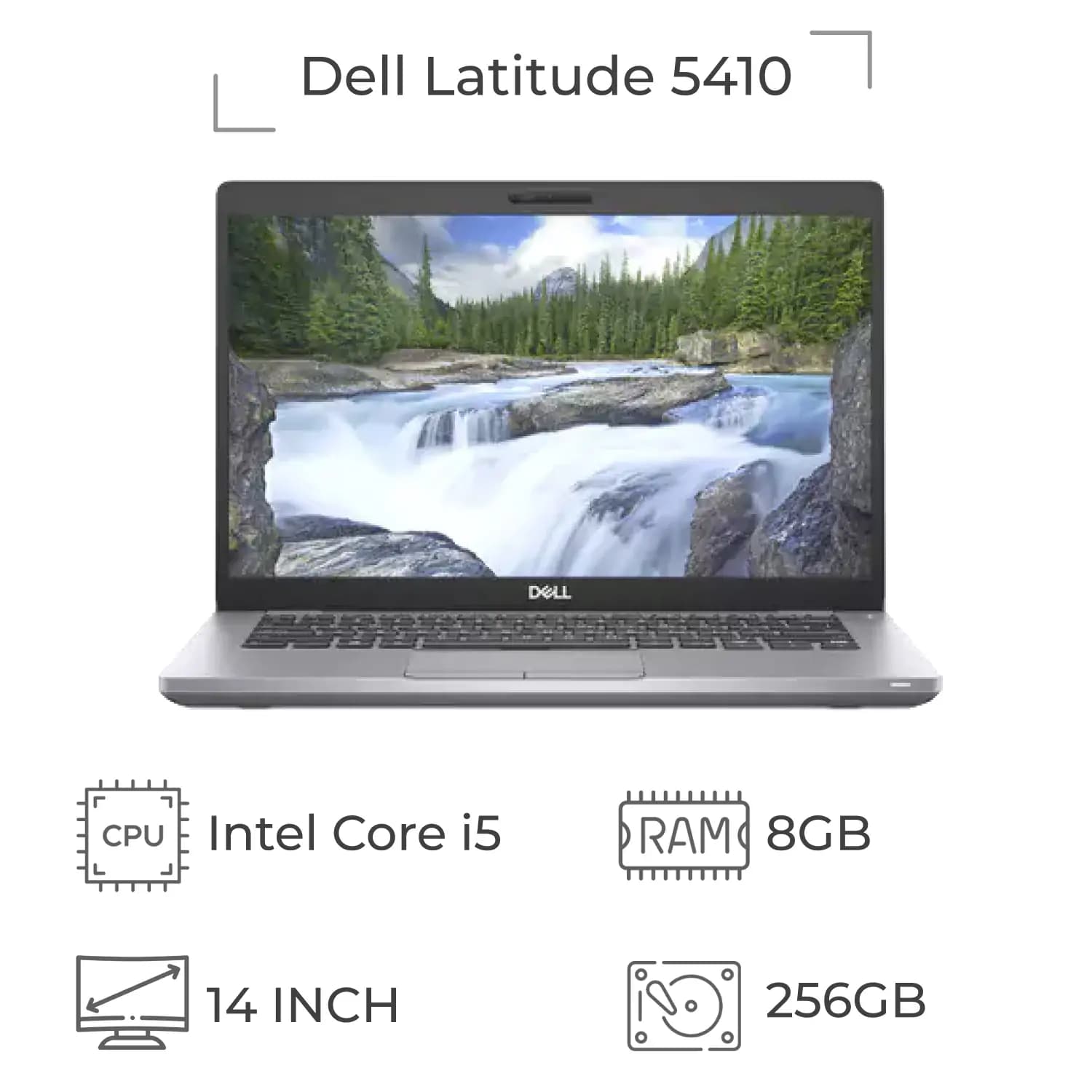 لپ تاپ استوک Dell Latitude 5410 پردازنده i5 نسل 10