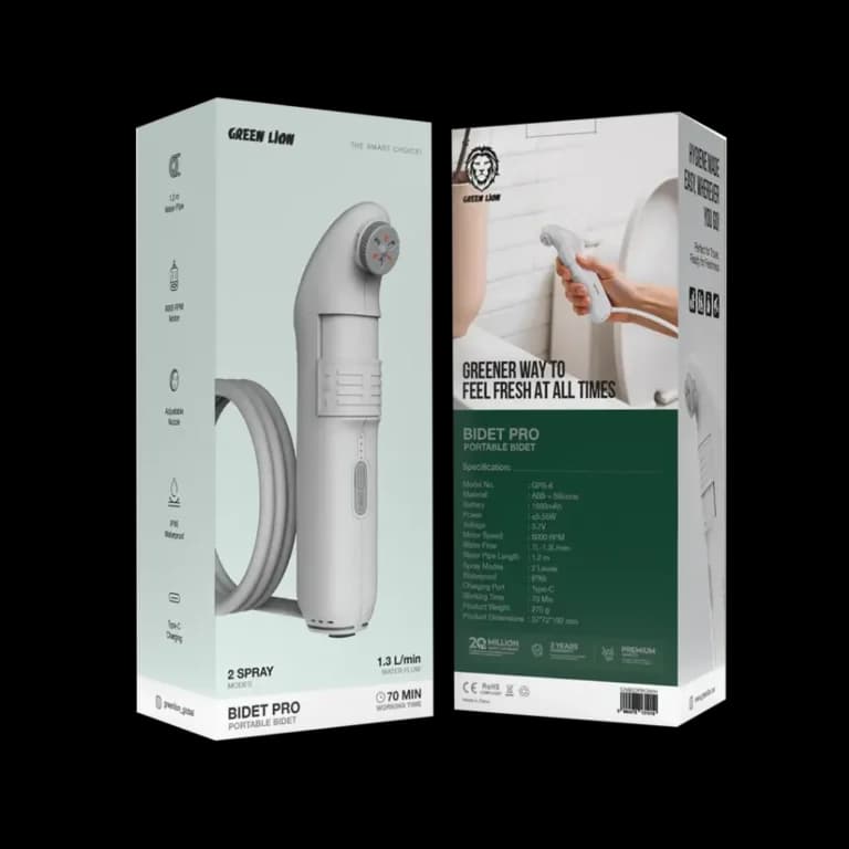 بیده قابل حمل گرین لاین مدل Bidet Pro GNBIDPROWH — تصویر ۲
