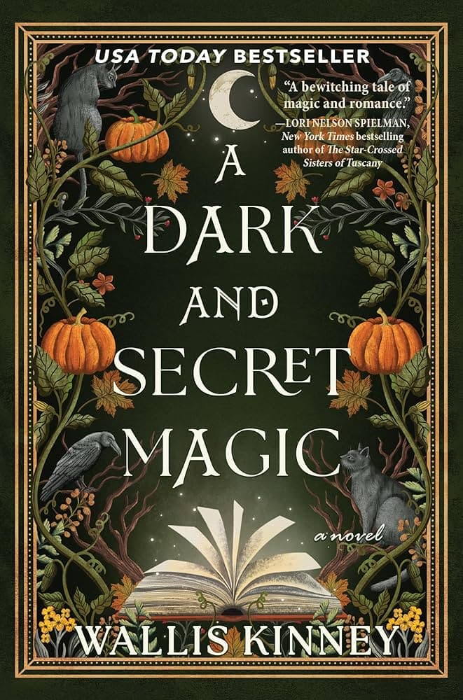 کتاب A Dark and Secret Magic (جادویی تاریک و پنهان) نسخه انگلیسی PDF | والیس کینی
