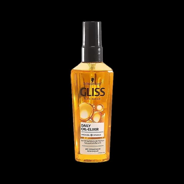 روغن آرگان گلیس اصل | بهترین قیمت روغن مو آرگان gliss آلمانی با حجم 75 میل