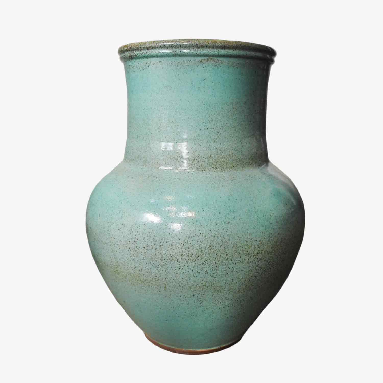 گلدان سرامیکی خمره ای کوچک