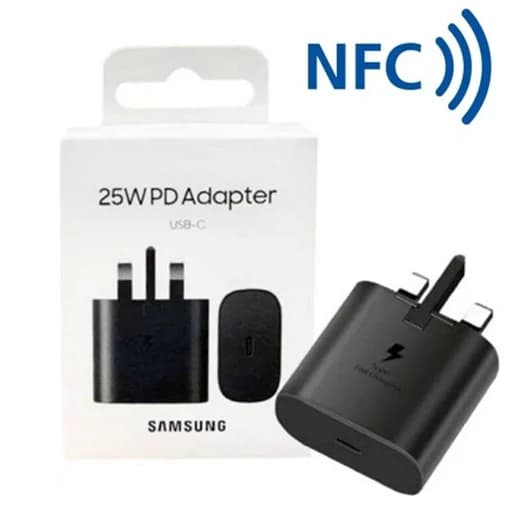 شارژر اورجینال سامسونگ ۲۵ وات با کابل و NFC — تصویر ۳