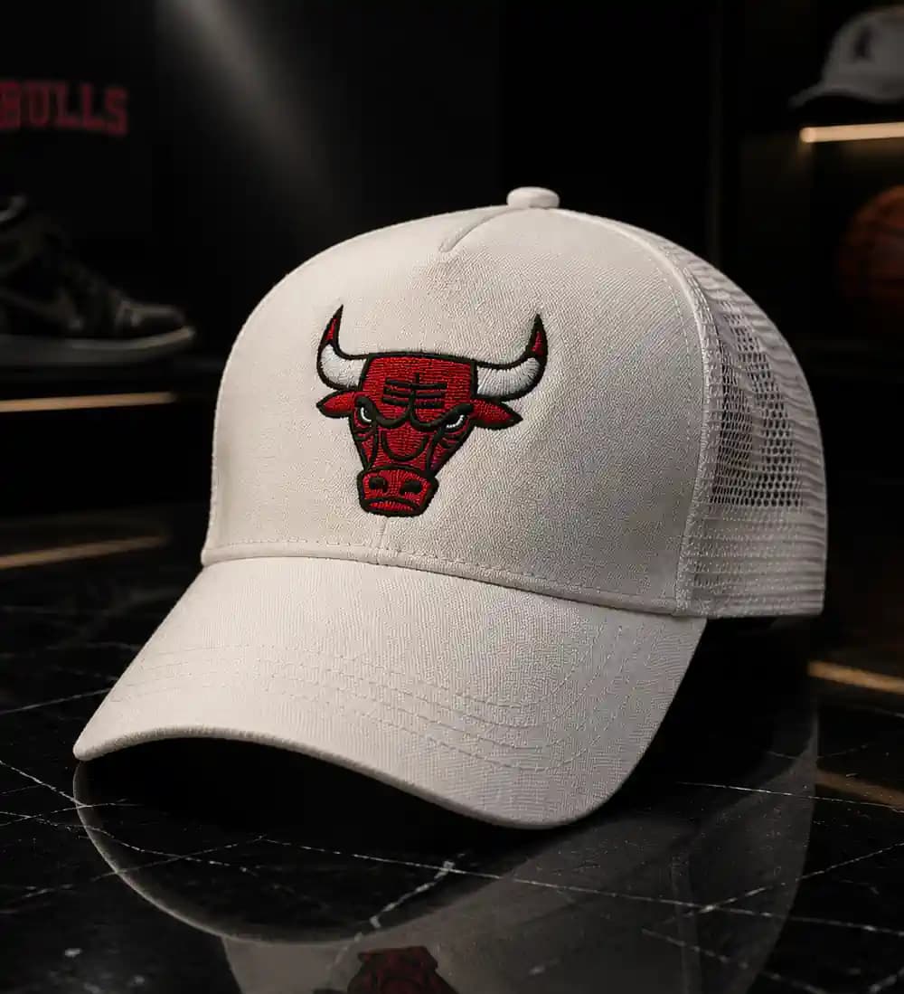 کلاه مردانه Chicago Bulls سفید