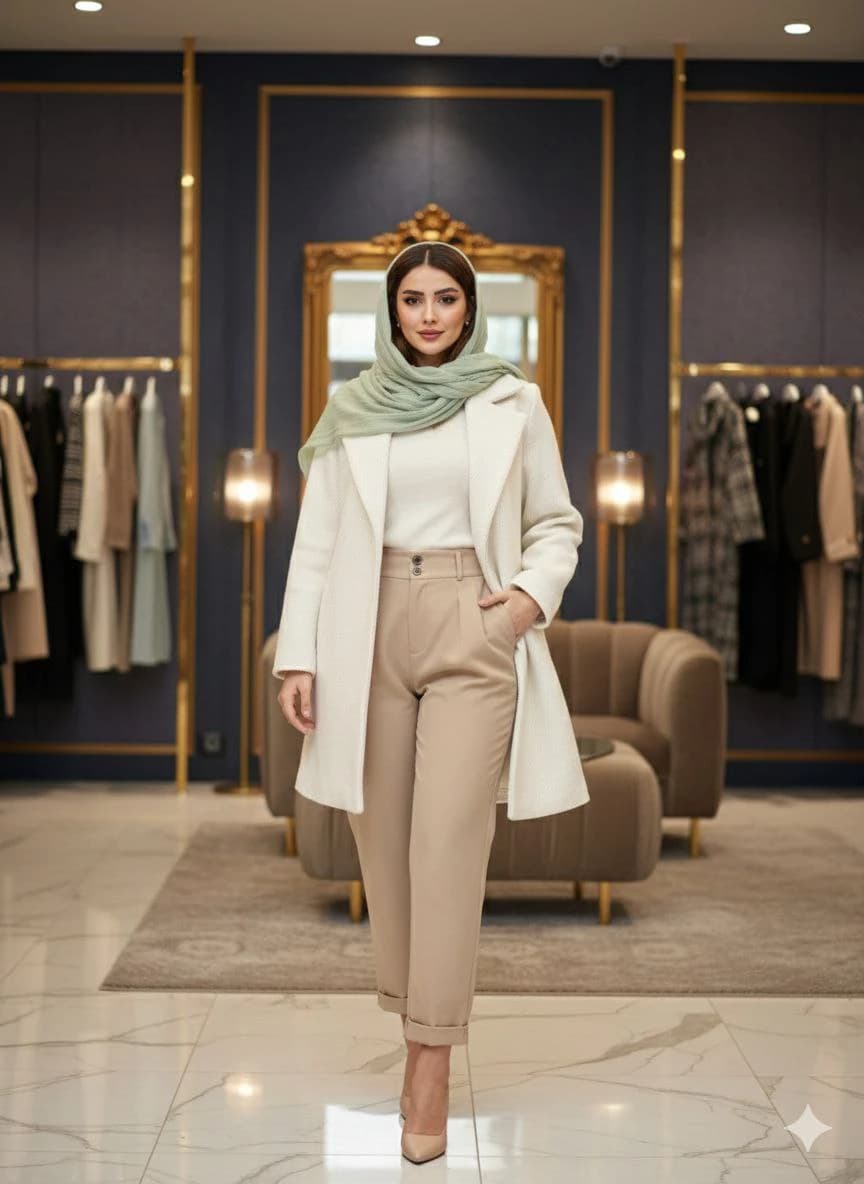 پالتو لمزور یقه انگلیسی