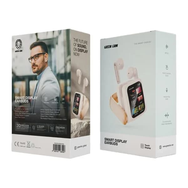 هدفون بی‌سیم گرین لاین Greenlion Smart Display با نمایشگر TFT — تصویر ۳