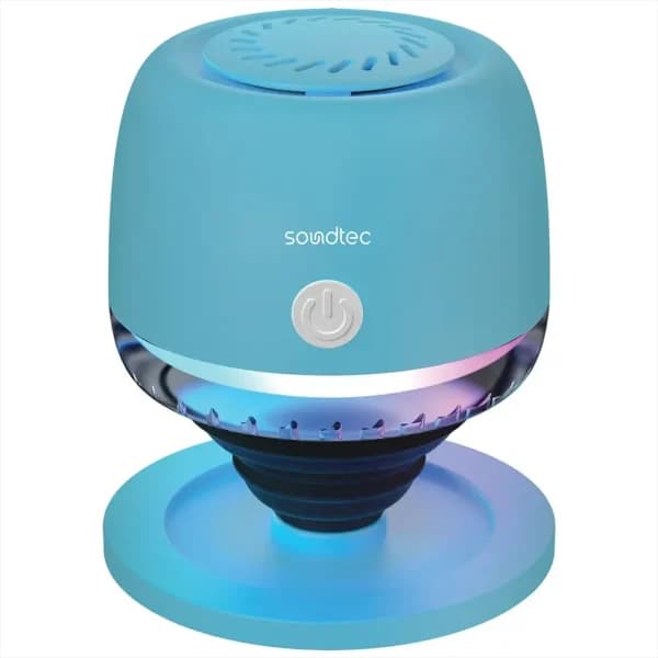 اسپیکر بلوتوثی پرودو Porodo Soundtec Snap Vibe با اتصال مغناطیسی و RGB