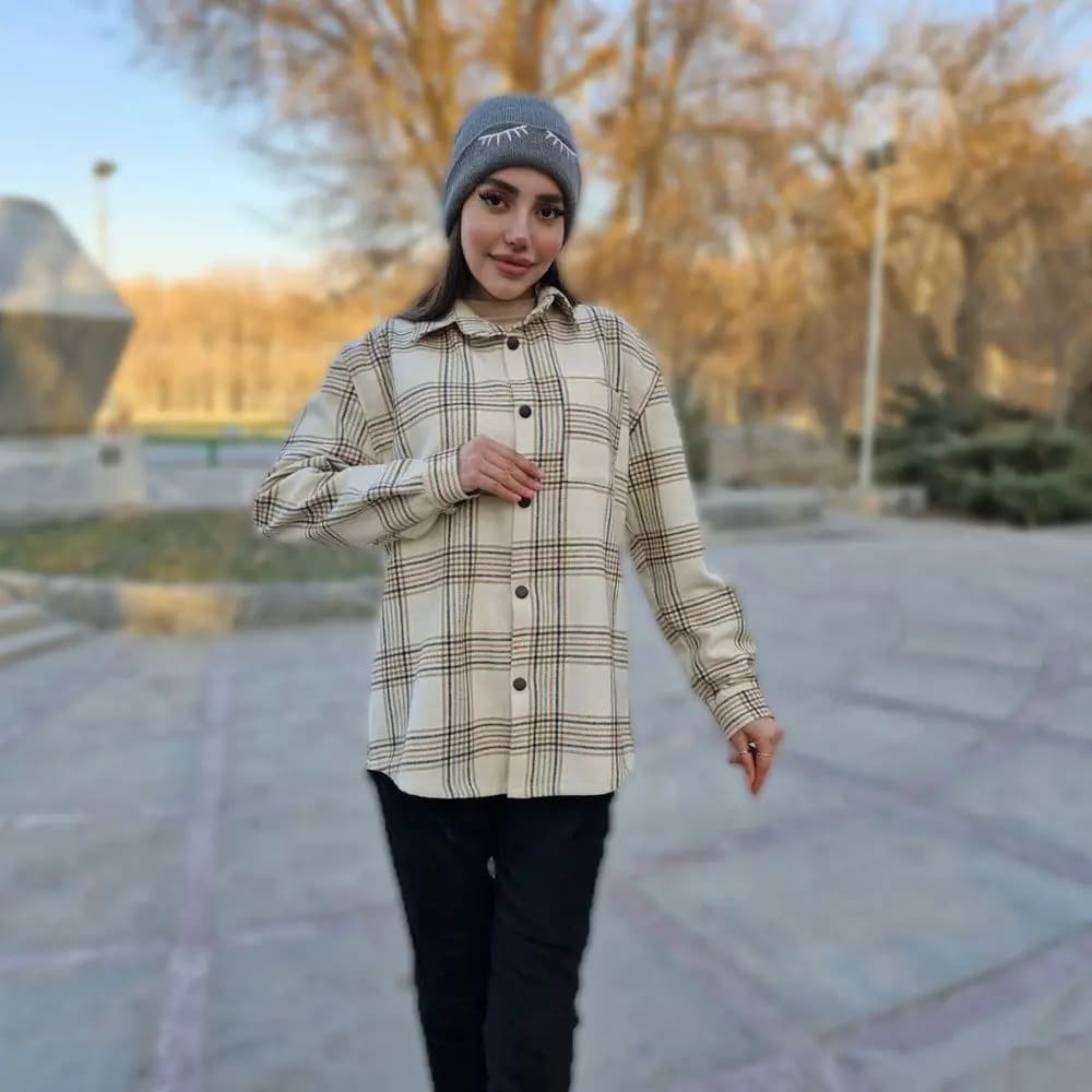 پیراهن موهر پشمی
