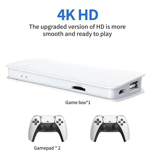 کنسول بازی رترو M15 با دو دسته بی‌سیم و خروجی 4K HDMI — تصویر ۳