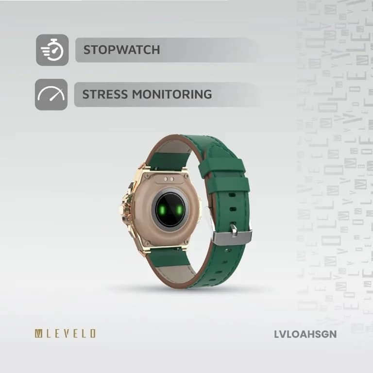 ساعت هوشمند هیبریدی Levelo مدل OAK – LVLOAHSBK — تصویر ۵