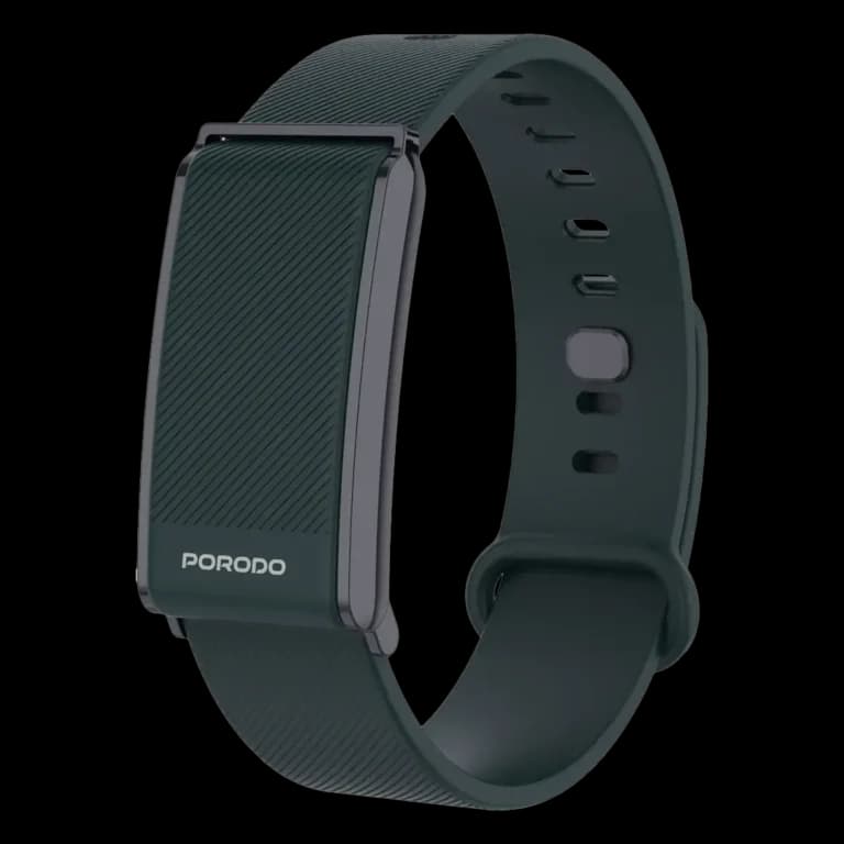 دستبند هوشمند Porodo Trackfit Screenless مدل PDSB1062GN