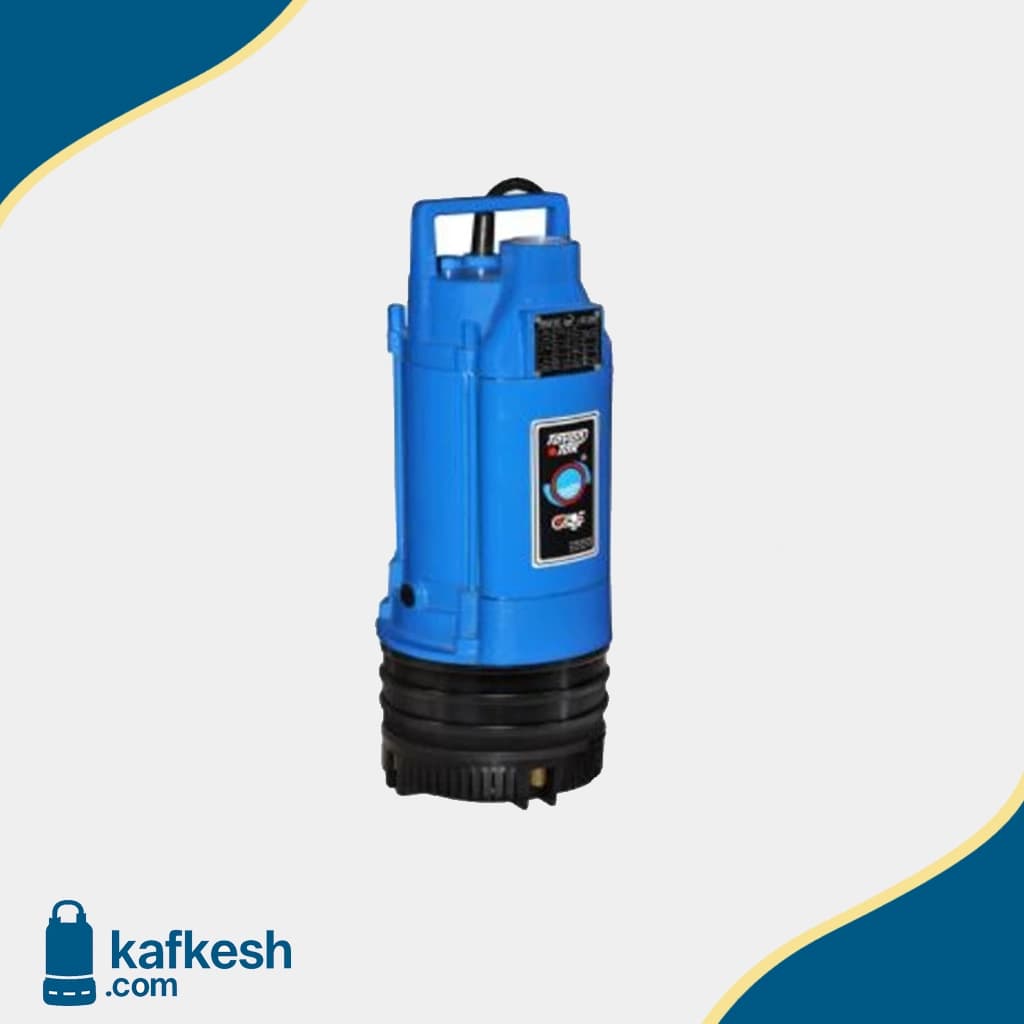 کفکش توان تک 2 اینچ 62 متری تک فاز پروانه استیل TPT 62/6