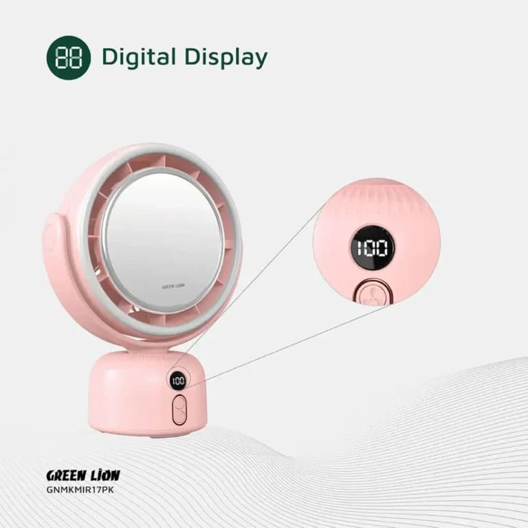 پنکه گرین لاین Makeup Mirror Fan با آینه آرایشی — تصویر ۴