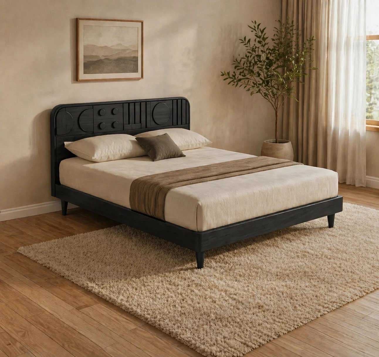 تخت خواب دو نفره مایا — تصویر ۶