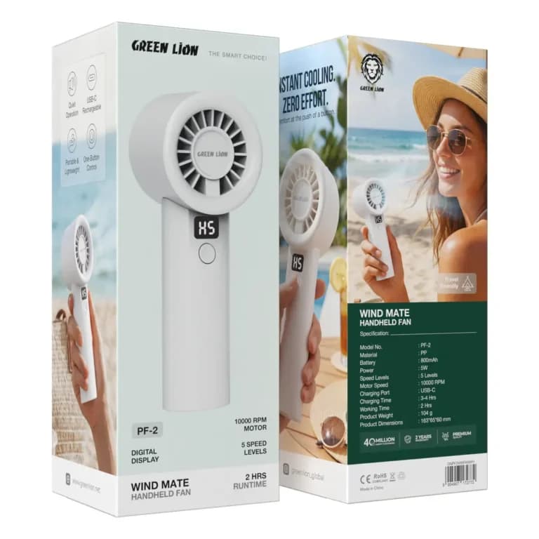 پنکه دستی گرین لاین Wind Mate GNPF2WMFAN — تصویر ۳
