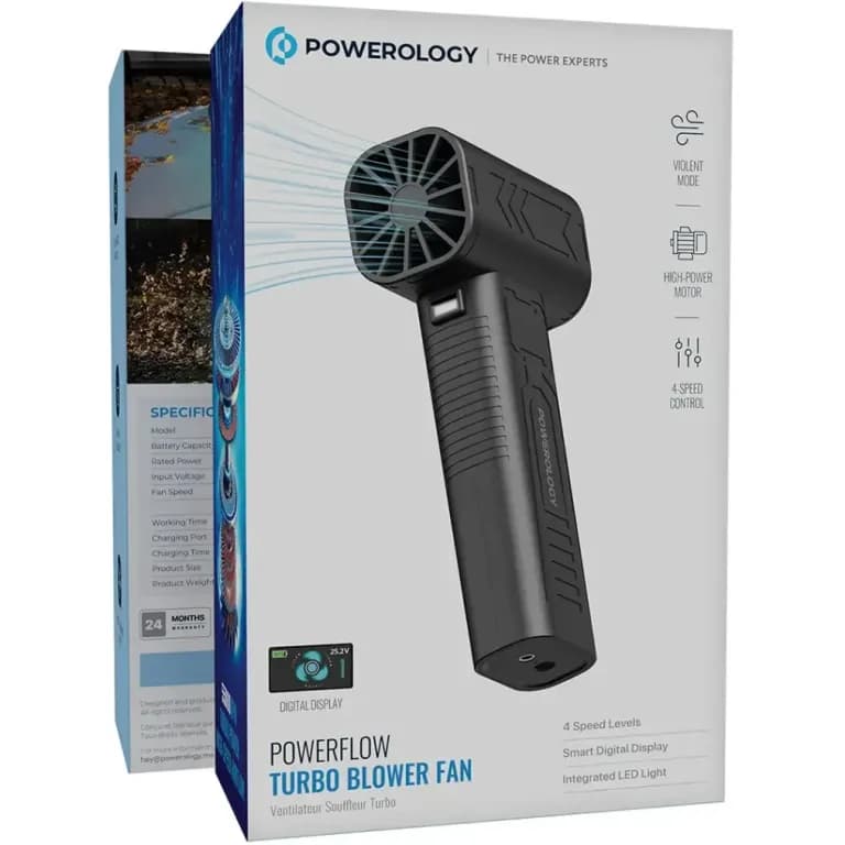 جت فن پاورولوژی Powerflow Turbo Blower توان ۱۰۰۰ وات — تصویر ۲