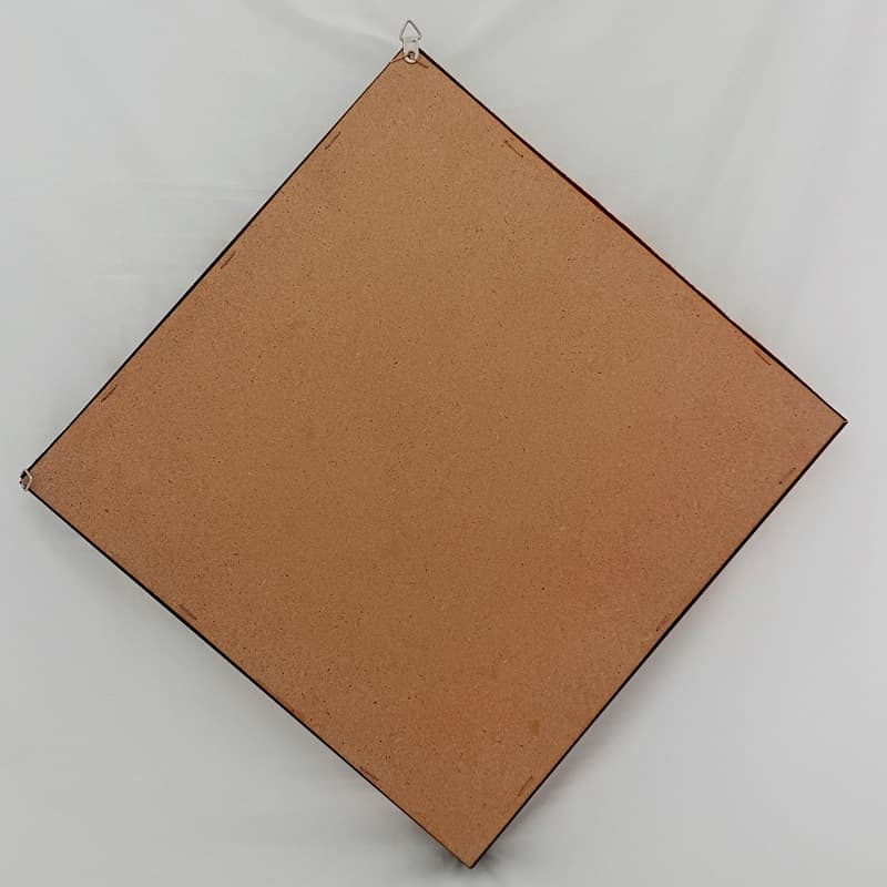 تابلو بشقاب الماس تراش طرح وان یکاد 35×35 — تصویر ۳