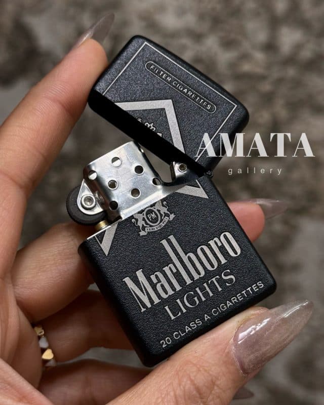 فندک مشکی Marlboro