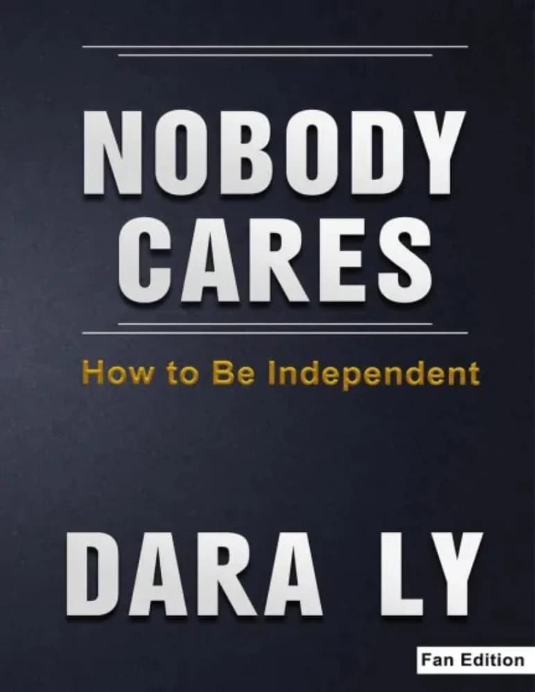 کتاب Nobody Cares (هیچ‌کس اهمیت نمی‌دهد) نسخه انگلیسی PDF | دارا لی — تصویر ۲