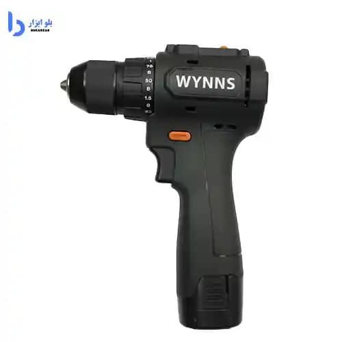 دریل شارژی براش لس ۱۵C Ah ۲ ولت ۱۶.۸ تک باتری WYNNS