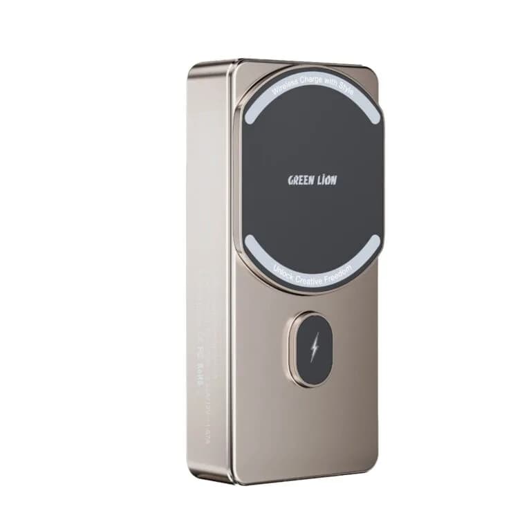 پاوربانک مگ‌سیف گرین لاین Milton 10000 میلی‌آمپرساعت 20W