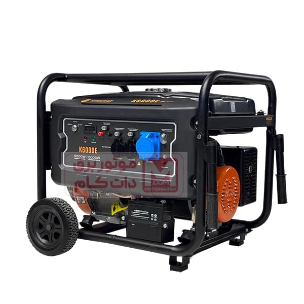 موتور برق کینگ وی 6 کیلو وات مدل K6000E — تصویر ۴