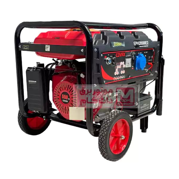 موتور برق کواکس بنزینی 12 کیلووات مدل EPH20500E2 — تصویر ۶