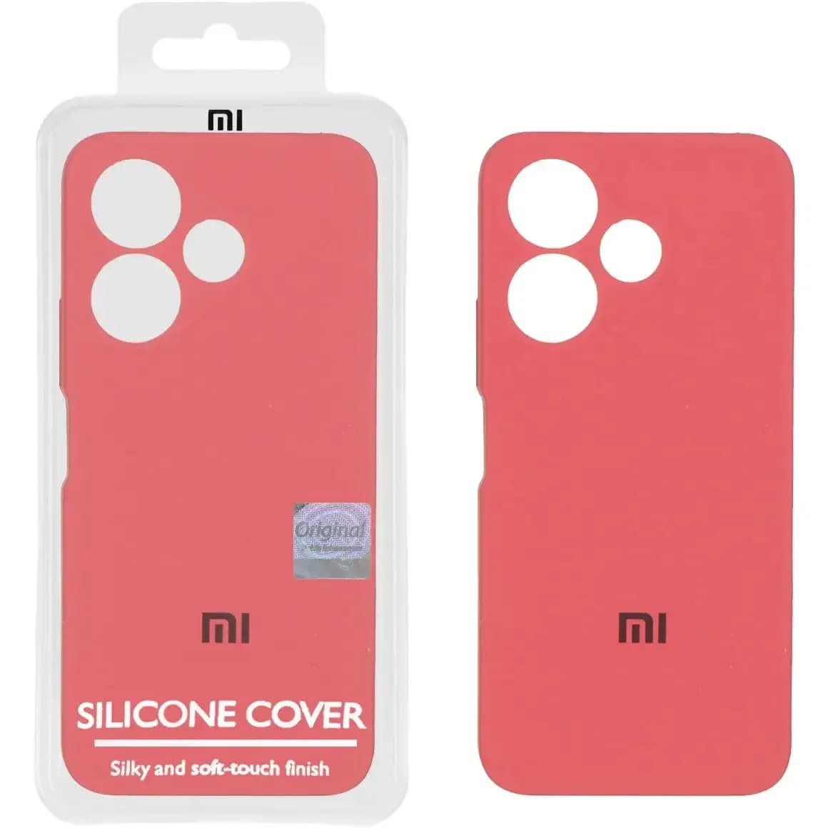 قاب سیلیکونی پاک کنی اورجینال Master Quality مدل Xiaomi Redmi 13X / Redmi 13 4G / Poco M6 4G (پک دار) — تصویر ۲