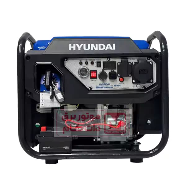 موتور برق هیوندای اینورتری 5 کیلووات مدل HG4517 — تصویر ۲