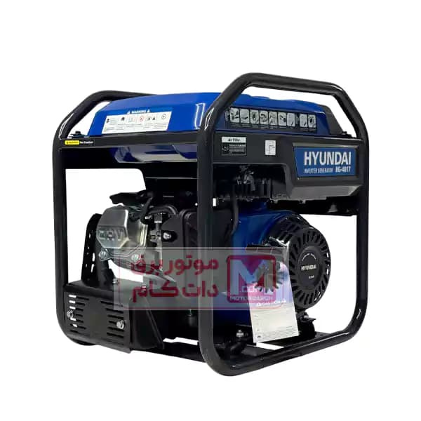موتور برق هیوندای بنزینی 4.5کیلووات مدل HG4017 — تصویر ۸