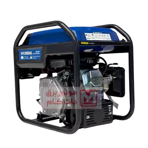 موتور برق هیوندای بنزینی 4.5کیلووات مدل HG4017 — تصویر ۶