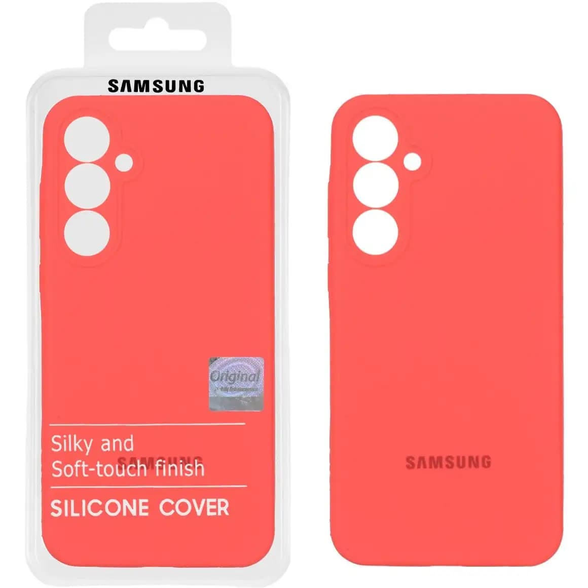 قاب سیلیکونی پاک کنی اورجینال Master Quality مدل Samsung Galaxy A55(پک دار) — تصویر ۳