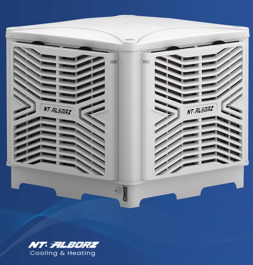 کولر نیرو تهویه البرز 15000 پایین زن بدنه پلیمری مدل NTAC3/150D