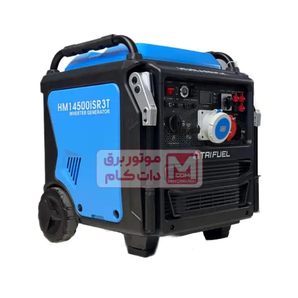 موتو برق هونامیک سایلنت سه گانه سوز سه فاز و تک فاز 12 کیلووات مدل HM14500 iSR3T — تصویر ۲