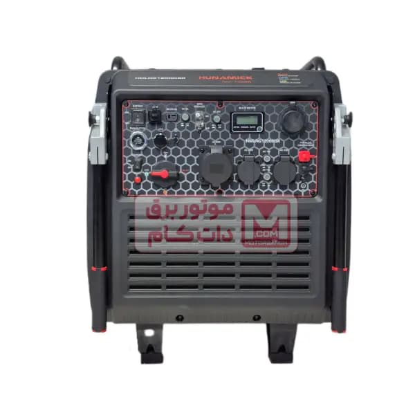 موتور برق هونامیک سایلنت سه گانه سوز 10 کیلووات مدلHM12000isr — تصویر ۷