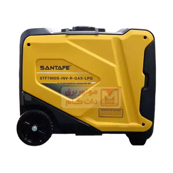 موتور برق سانتافه سایلنت دوگانه سوز 7.5 کیلووات مدل stf7900s — تصویر ۲