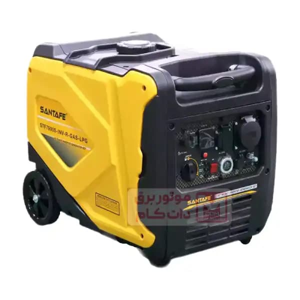موتور برق سانتافه سایلنت دوگانه سوز 7.5 کیلووات مدل stf7900s