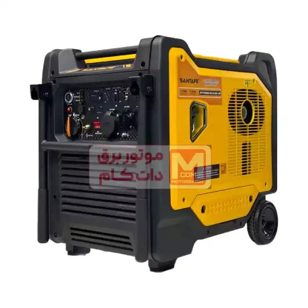 موتور برق سانتافه دوگانه سوز سایلنت ۱۱ کیلووات مدل STF10900S — تصویر ۶