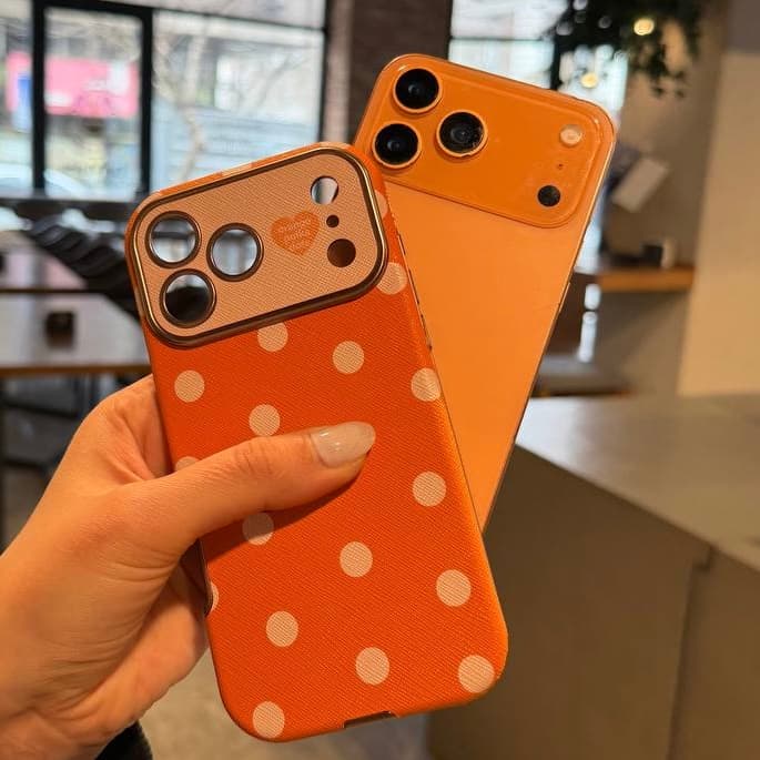 قاب موبایل Orange Dot برای گوشی های آیفون با بندست — تصویر ۴