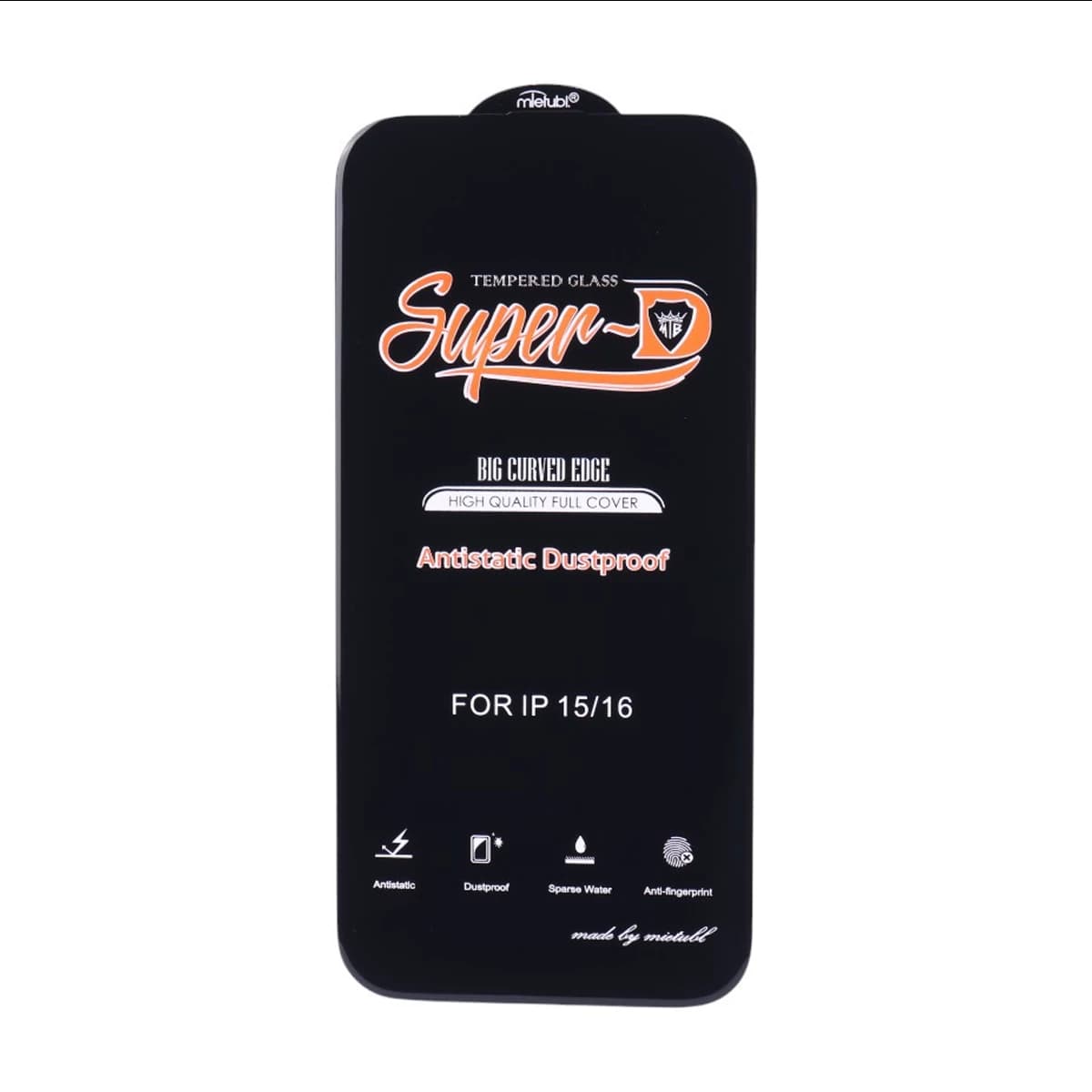 محافظ صفحه نمایش گلس مدل Super-D مناسب برای گوشی موبایل اپل Iphone 17 promax — تصویر ۲
